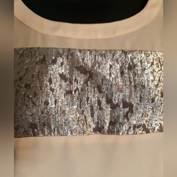 The Limited metallic striped blouse - Picture 3 of 4